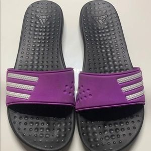 Addias slides purple